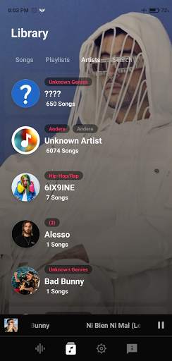 OdomaMusic: 3D Music Player Background Themes MP3 screenshot 6