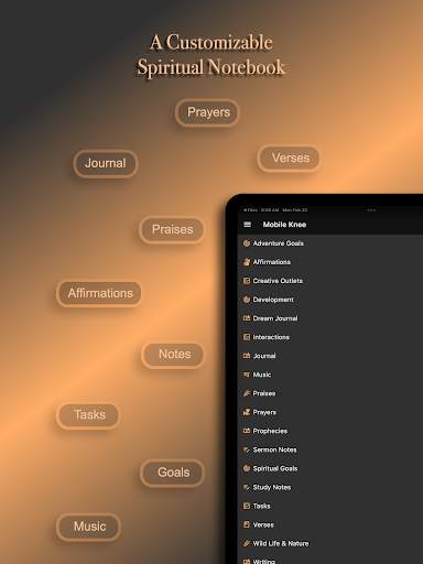 Mobile Knee - Prayer List screenshot 11