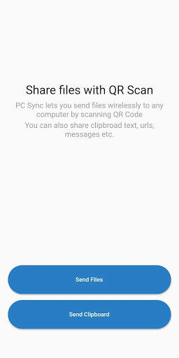 Just Share - Share files by Scanning QR Code screenshot 1