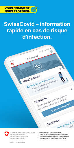 SwissCovid screenshot 1