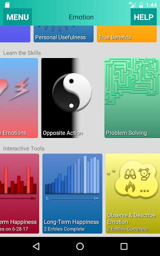 DBT Emotion Regulation Tools screenshot 10