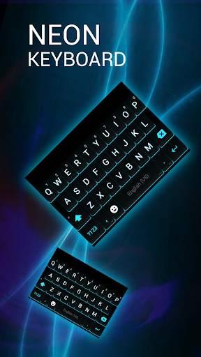 Theme of Neon Keyboard स्क्रीनशॉट 3