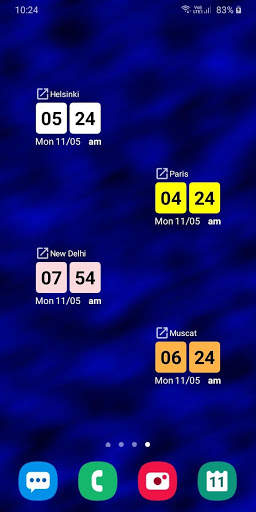 World Clock Widget   screenshot 4
