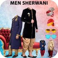 Man Sherwani Photo Suit Editor