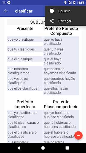 Verbos Español screenshot 5