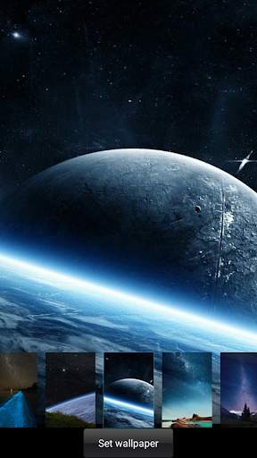 Stars live wallpaper locker screenshot 4