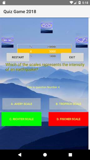 QUIZ GAME 2018 screenshot 3