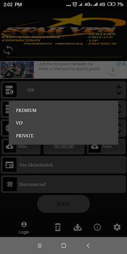 STARVPN screenshot 2