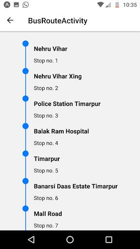 Bus Tracking and Crowd Status App for Delhi screenshot 5