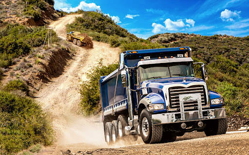 Dumper truck off-road driving screenshot 2