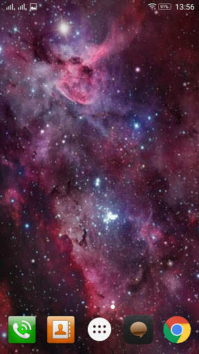 Space Travel Live Wallpaper screenshot 1