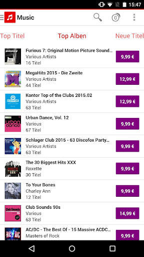Vodafone Music Shop screenshot 6