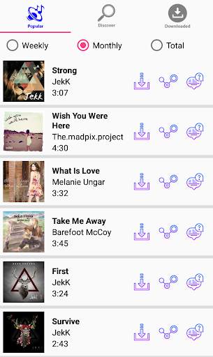 MP3 Music Downloader screenshot 2