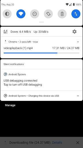 NetSpeed Indicator: Internet Speed Notifier screenshot 2