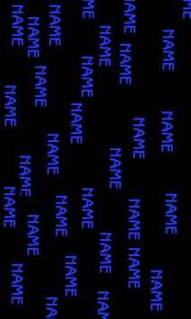 My Name Rain Live wallpaper screenshot 8