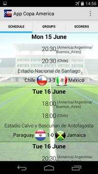 App Copa America 2015 screenshot 3
