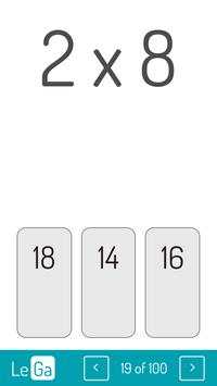 LeGa - YouTube multiplication table screenshot 3