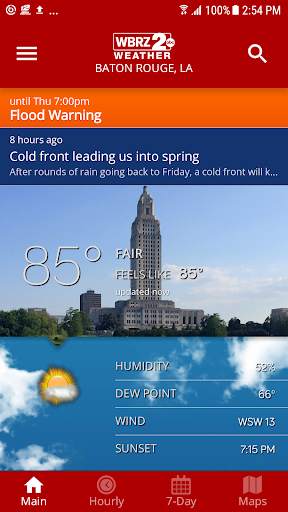 WBRZ Weather screenshot 1