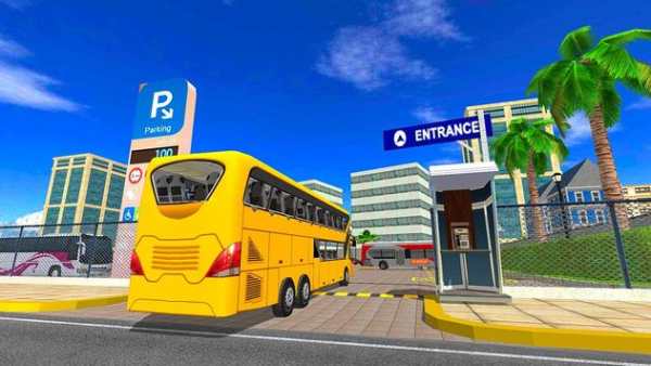 Tourist Bus Parking Simulator Bus Driving game screenshot 5