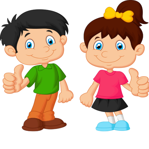 Intelligent kid icon