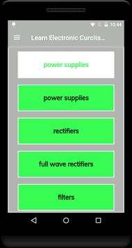Learn Electronic Curcits Complete Guide скриншот 2