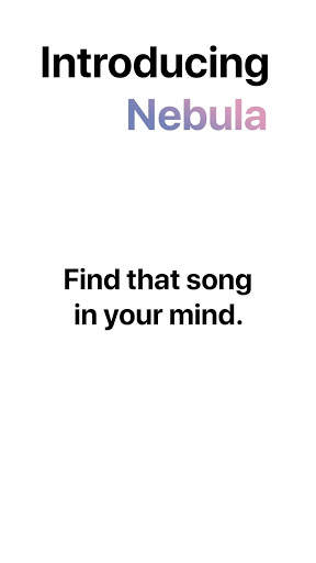 Nebula - Hum and find music screenshot 1