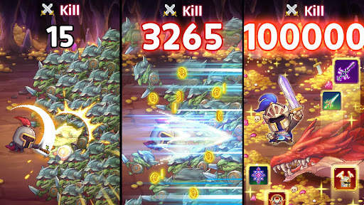 Retro Hero Mr Kim : Idle RPG screenshot 1