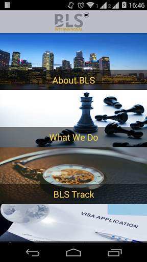 BLS Mobile App screenshot 1
