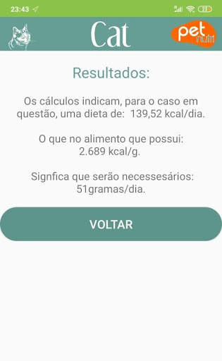 PetNutri Cat (Free) screenshot 3