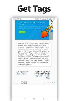 Youtube Tag Tools screenshot 5