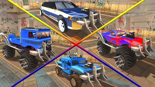 Monster Derby Game: Demolition Stunts Crash 2021 screenshot 1