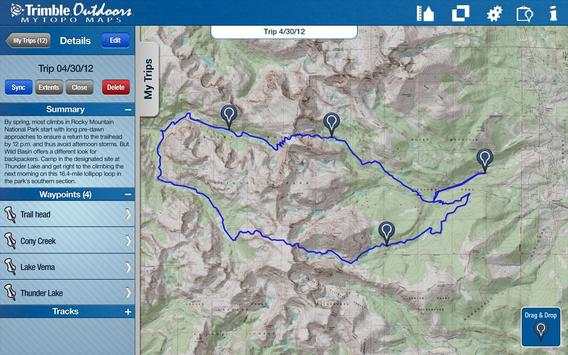 MyTopo Maps screenshot 2