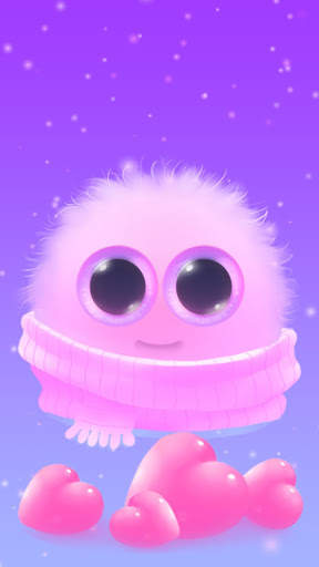 Fluffy Cutie APUS Live Wallpaper screenshot 5