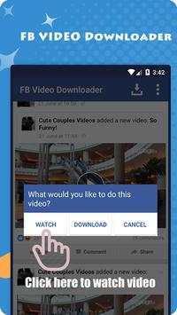 Video Story Saver for Facebook - Image and Video screenshot 2