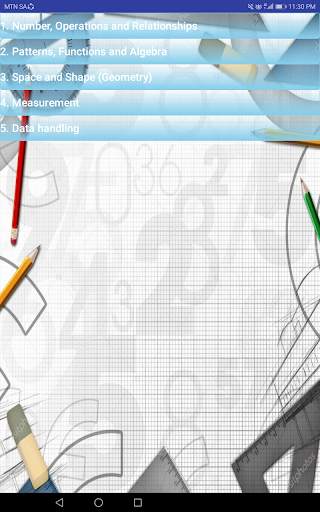 Grade 8 Mathematics Mobile Application screenshot 2