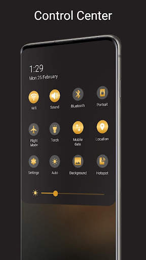 Pure Gold Lock Screen screenshot 2