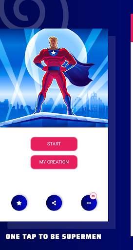 Superhero Photo Suit Editor screenshot 1