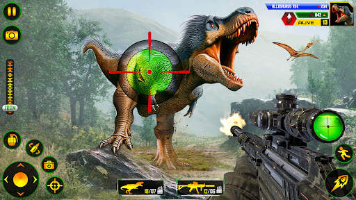 Wild Dino Hunting Gun Games скриншот 2