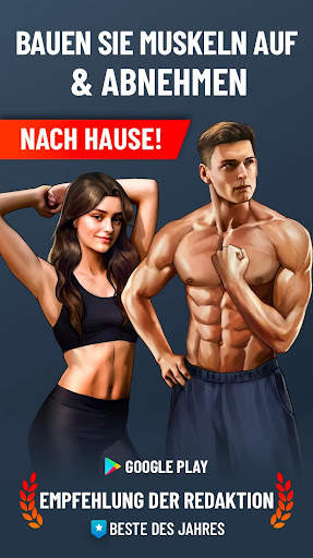 Workouts zuhause - ohne Geräte screenshot 1