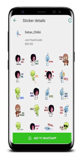 WA Sticker Hantu Horor Gaul For WAStickerApps screenshot 5