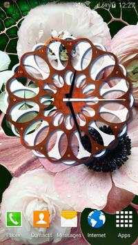 Flower Clock Widget скриншот 3