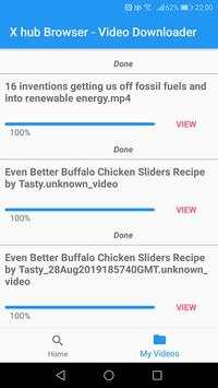 X hub Browser - Video Downloader screenshot 4