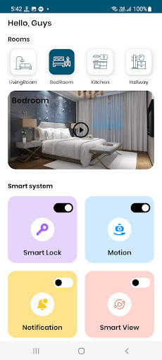 Ezviz camera app screenshot 1