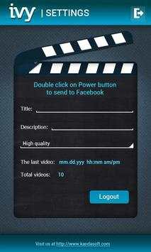 Ivy Instant Video for Facebook screenshot 2