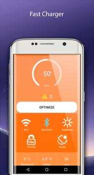 fast charger booster Battery saver and optimizer 1 تصوير الشاشة