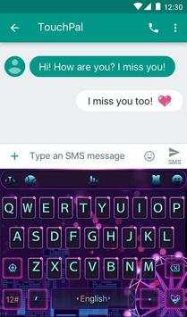 Neon Lights Keyboard Theme screenshot 5