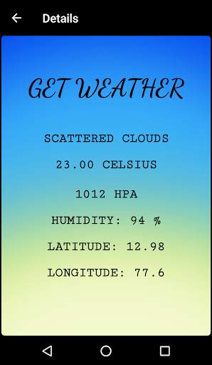 Get Weather App screenshot 3