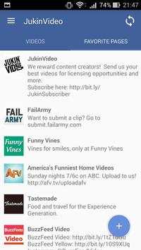 Video Feeds for Facebook screenshot 1