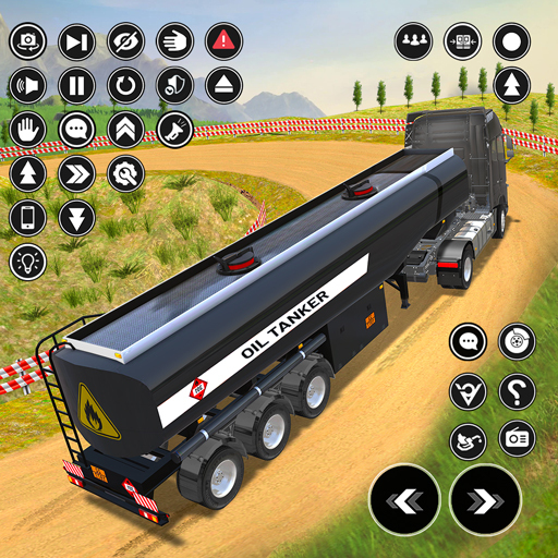 Offroad Oil Tanker Truck Drive icon