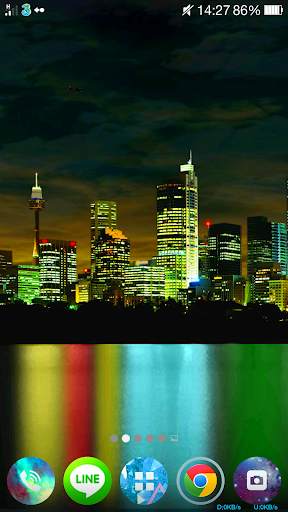 City at Night Live Wallpaper screenshot 5